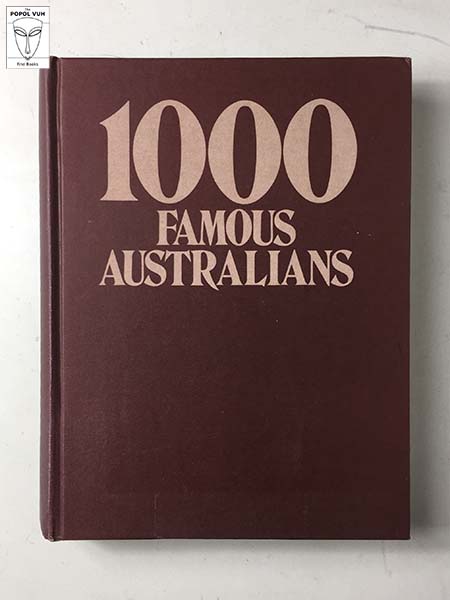 1000 Famous Australians